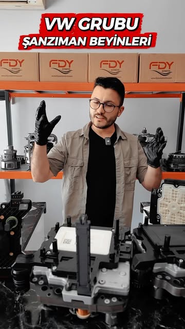 Shiftex deposunda mekatronik üniteler
